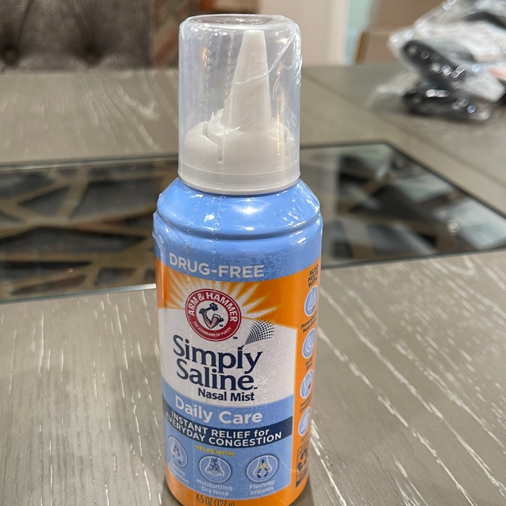 Arm & Hammer Simply Saline Nasal Mist Daily Care